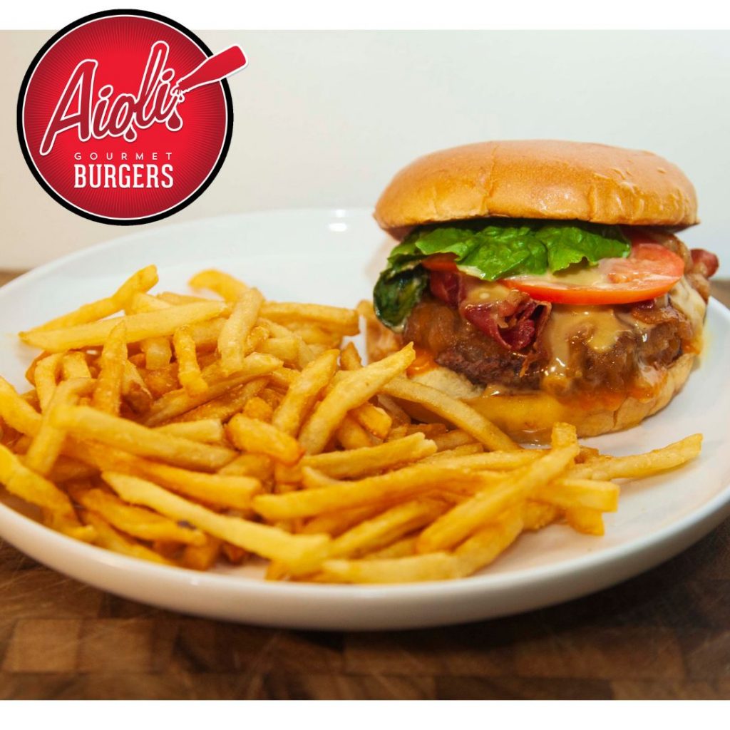 Aioli Gourmet Burgers - <a href="https://www.facebook.com/Aioligourmet/photos/2075093516008088">Photo Source</a>
