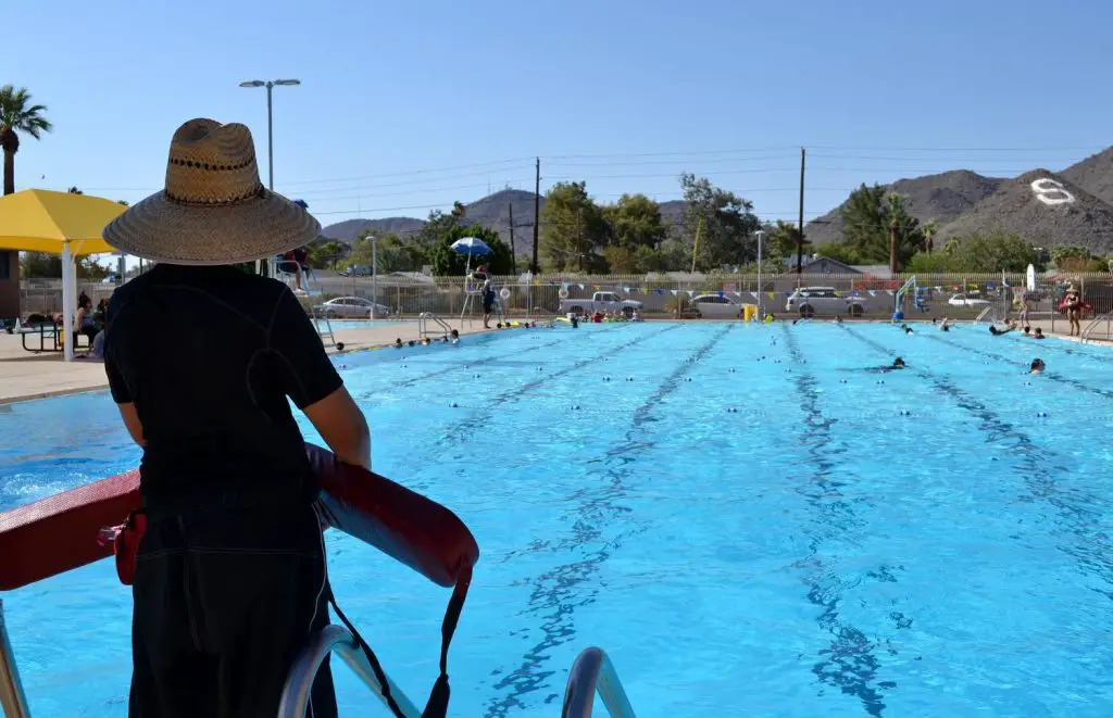 Sunnyslope Swimming Pool - <a href="https://fronterasdesk.org/content/324771/sounds-city-life-guarding-sunnyslope-pool#expanded">Photo Source</a>