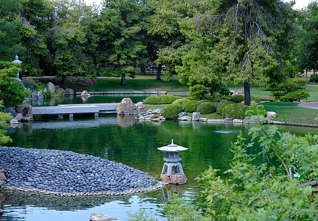 Tranquility in the Pond Garden - <a href="https://www.japanesefriendshipgarden.org">Photo Source</a> 