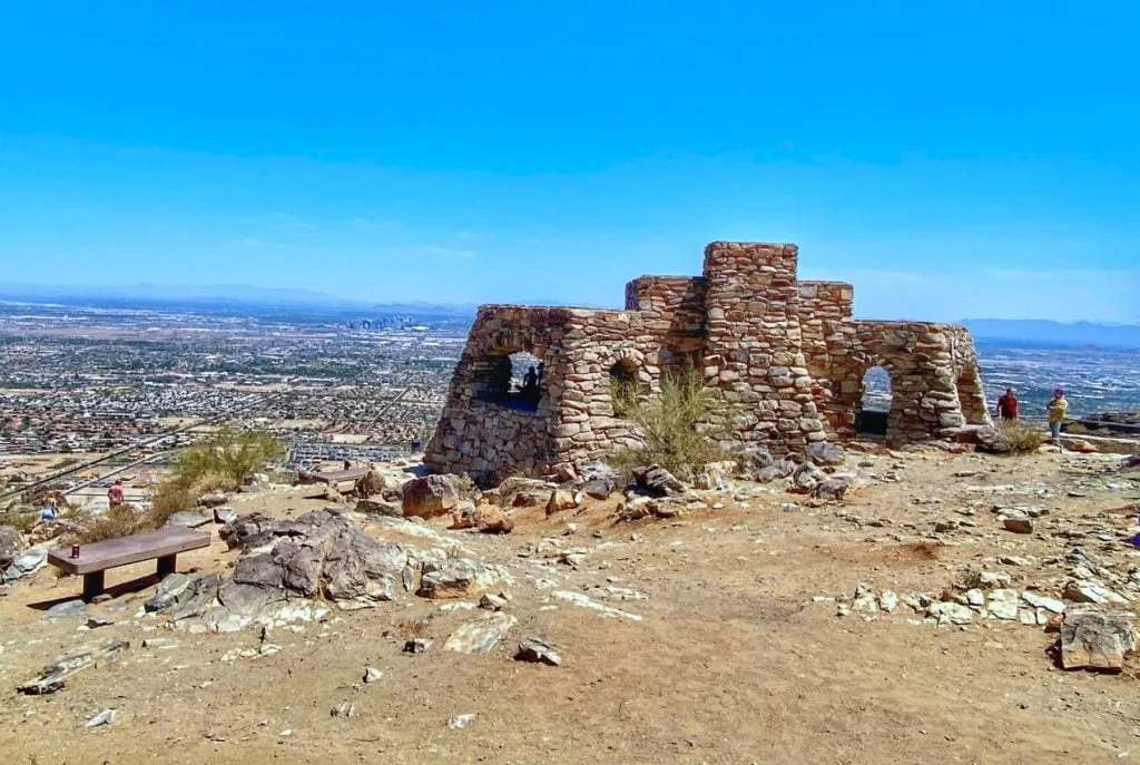 Dobbins Lookout - <a href="https://www.theroamingboomers.com/dobbins-lookout-south-mountain-park-preserve/ ">Photo Source</a>