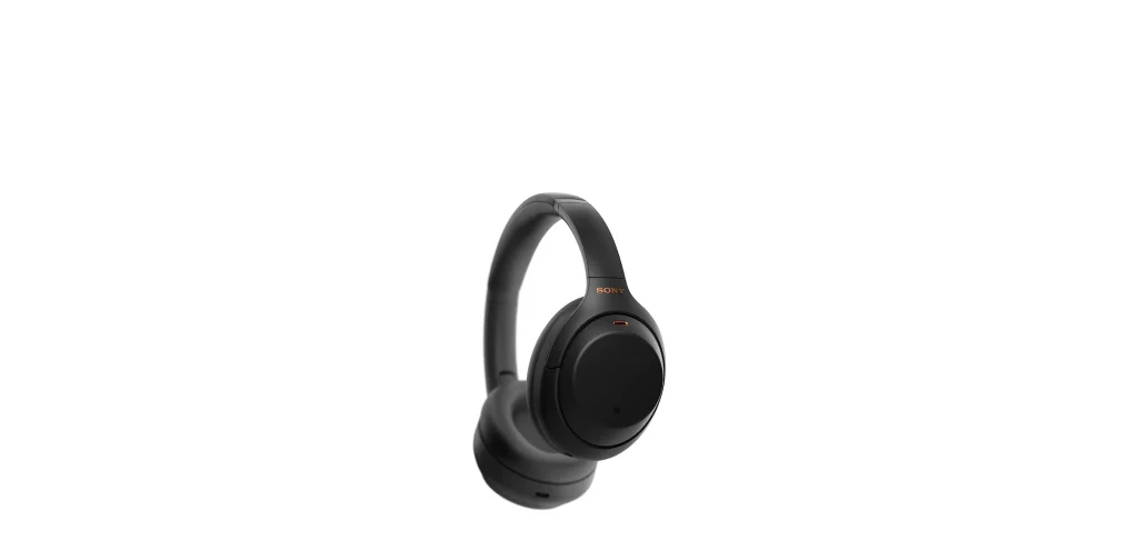 Noise-canceling headphones - <a href="https://electronics.sony.com/audio/headphones/headband/p/wh1000xm4-b">Photo Source</a>