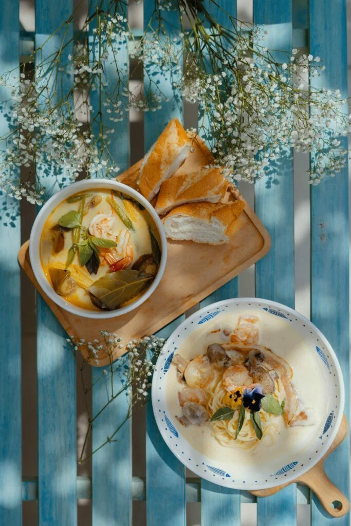 Thai cuisine - <a href="https://unsplash.com/photos/8TZ12vJ59SY?utm_source=unsplash&utm_medium=referral&utm_content=creditCopyText">Photo Source</a>