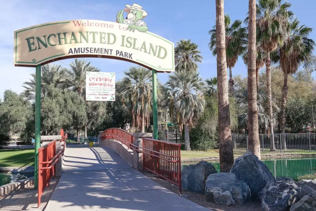Enchanted Island Amusement Park - <a href="https://en.wikipedia.org/wiki/Enchanted_Island_Amusement_Park">Photo Source</a>