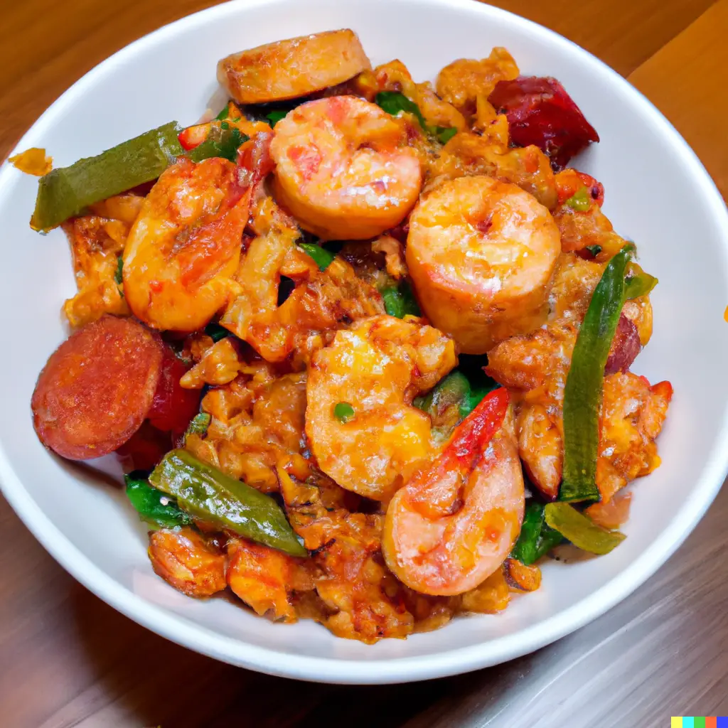 Exploring the Best Jambalaya in Phoenix: A Foodie's Guide - Photo Source Dall-E