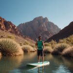 Exploring the Serenity of Paddleboarding in Phoenix: A Journey Across Desert Waters