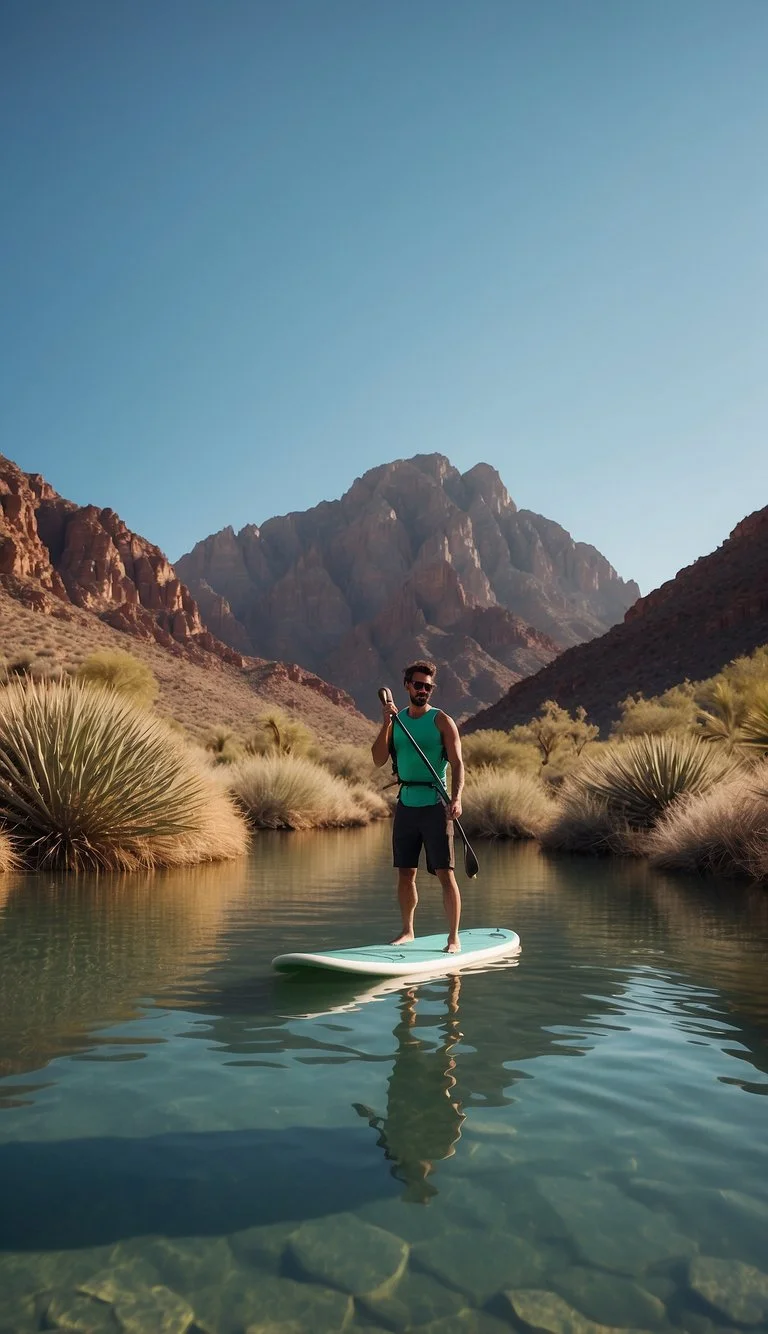 Exploring the Serenity of Paddleboarding in Phoenix: A Journey Across Desert Waters