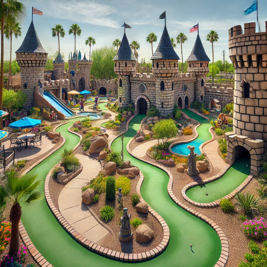 Castles ‘N Coasters: A Mini-Golf Oasis in Phoenix, Arizona