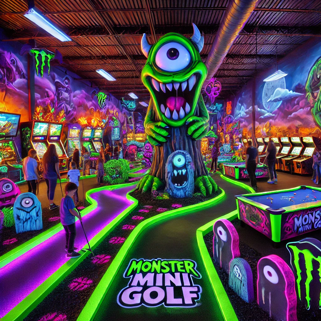 Exploring Monster Mini Golf in Phoenix, Arizona